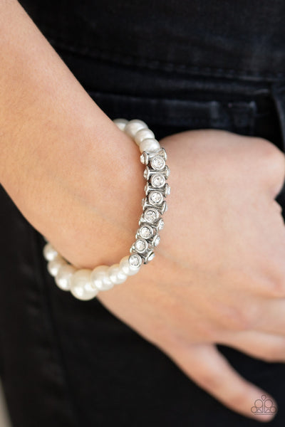 Traffic Stopping Sparkle Bracelet__White