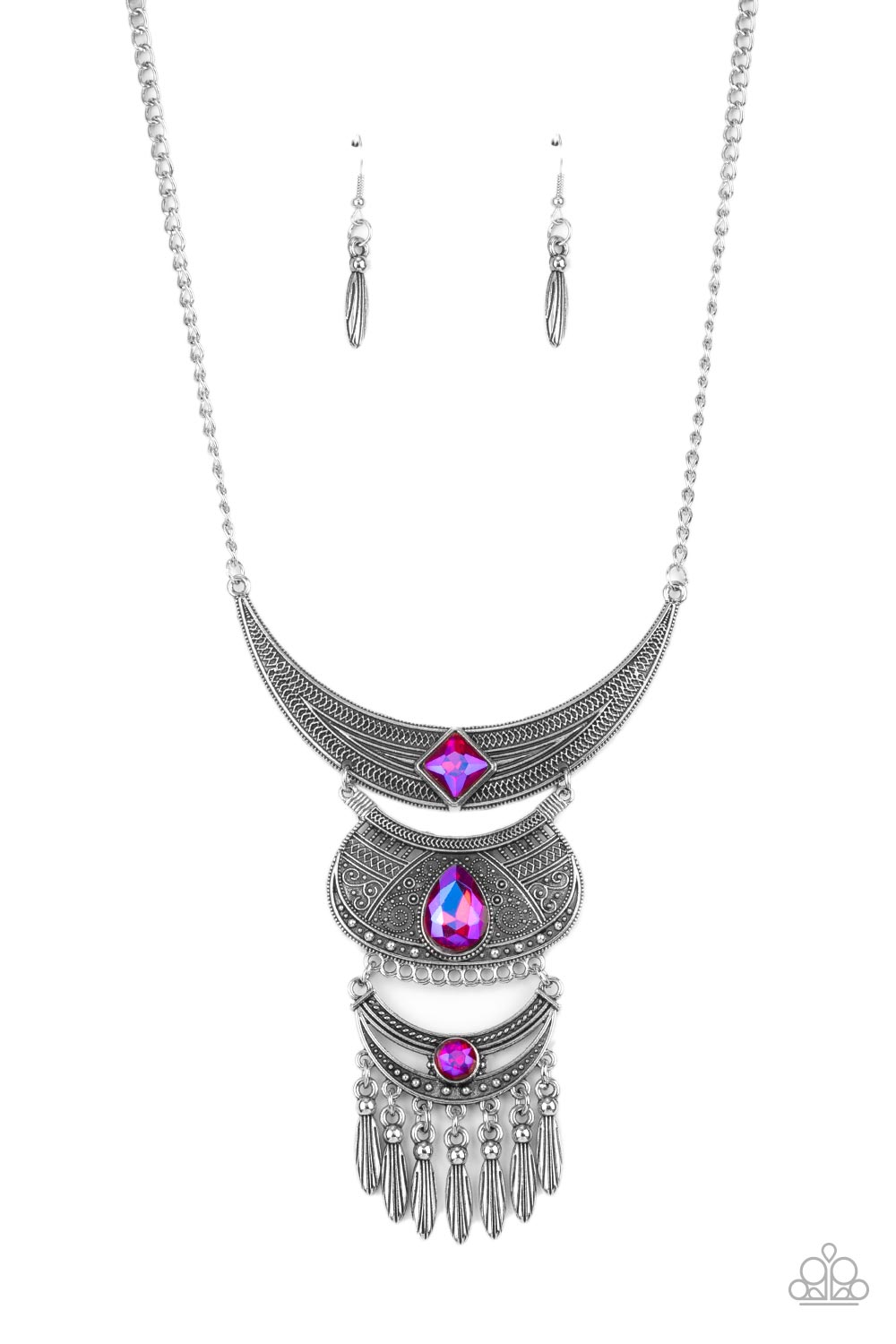 Lunar Enchantment Necklace__Pink