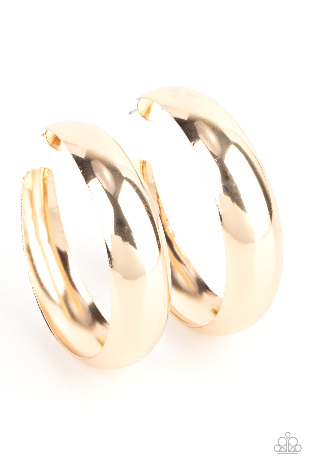 Flat Out Flawless Earrings__Gold