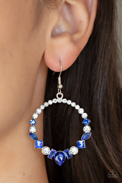 Revolutionary Refinement Earrings__Blue