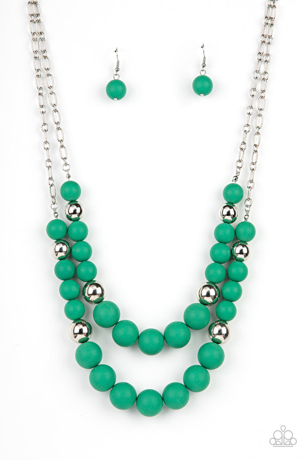 Vivid Vanity Necklace__Green