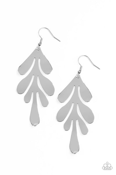 A FROND Farewell Earrings__Silver