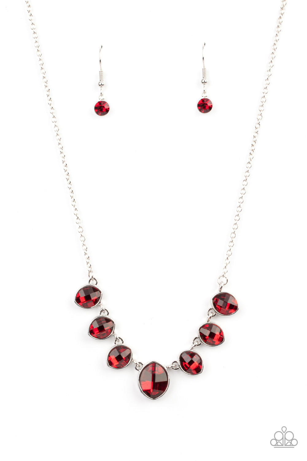 Material Girl GlamourNecklace__Red