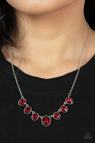 Material Girl GlamourNecklace__Red