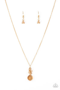 Clustered Candescence Necklace__Gold