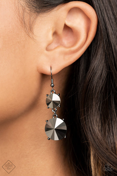 Sizzling Showcase Earrings__Black