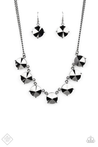 The SHOWCASE Must Go On Necklace__Black