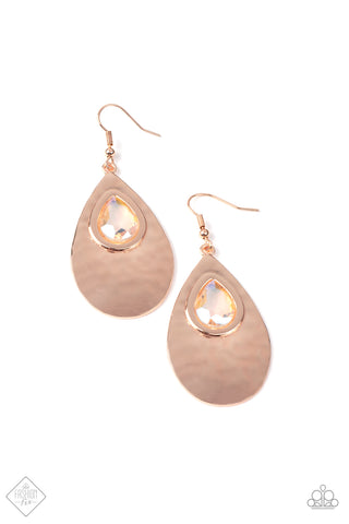 Tranquil Trove Earrings__Rose Gold