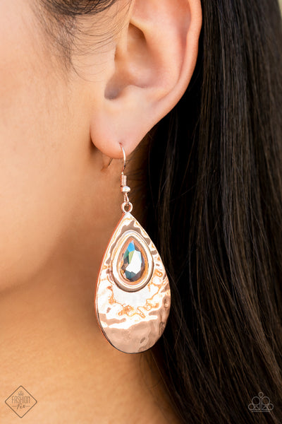 Tranquil Trove Earrings__Rose Gold