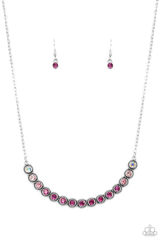 Throwing SHADES Necklace__Pink