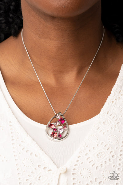 Seasonal Sophistication Necklace__Pink