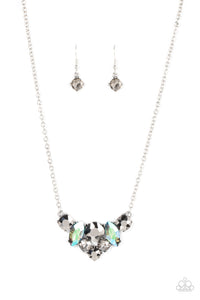 Lavishly Loaded Necklace__Silver