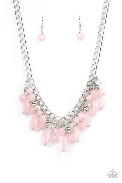 Beachside Dance Necklace__Pink