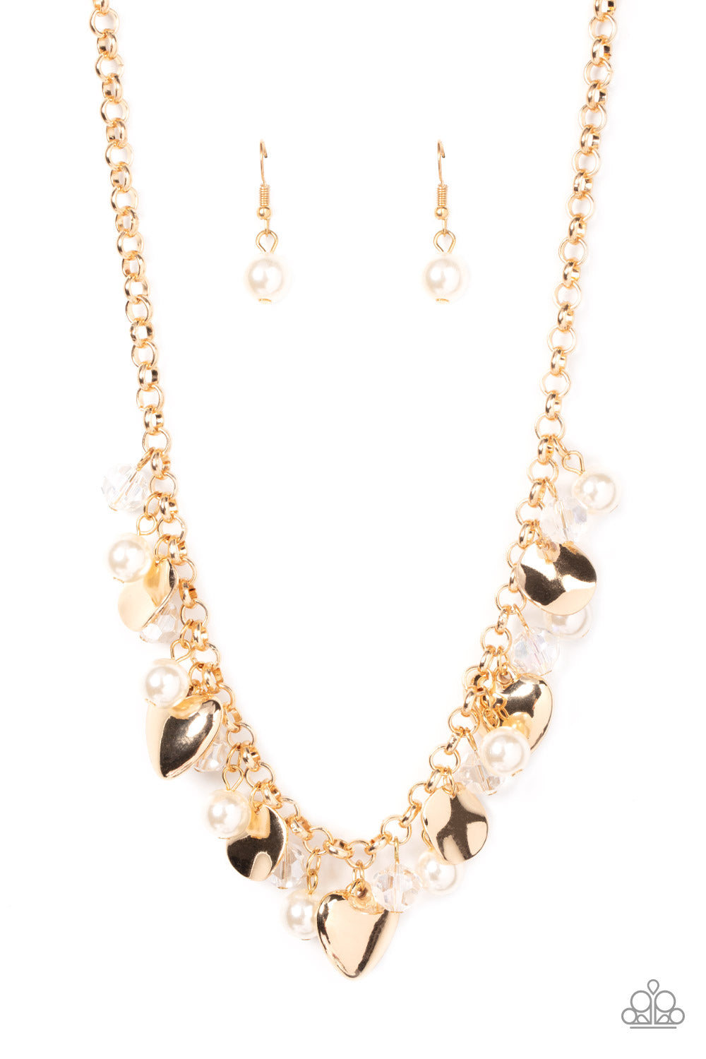 True Loves Trove Necklace__Gold