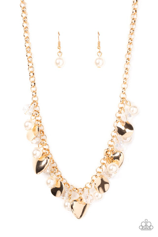 True Loves Trove Necklace__Gold