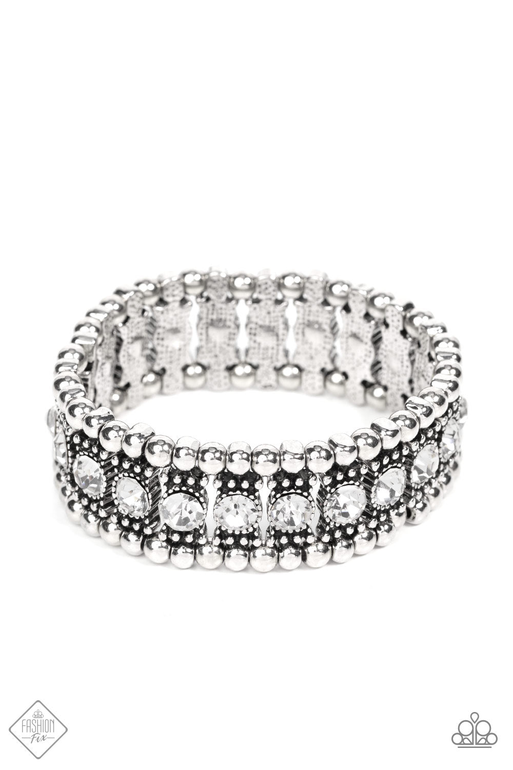 Ritzy Reboot Bracelet__White