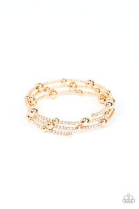 Spontaneous Shimmer Bracelet__Gold