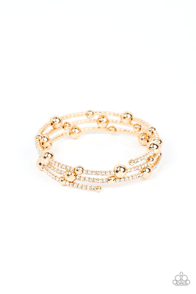 Spontaneous Shimmer Bracelet__Gold