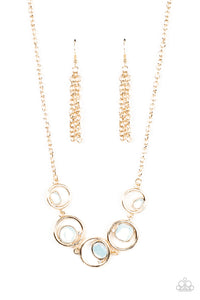 Big Night Out Necklace__Gold