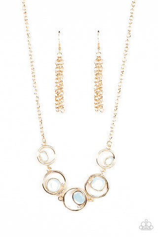 Big Night Out Necklace__Gold