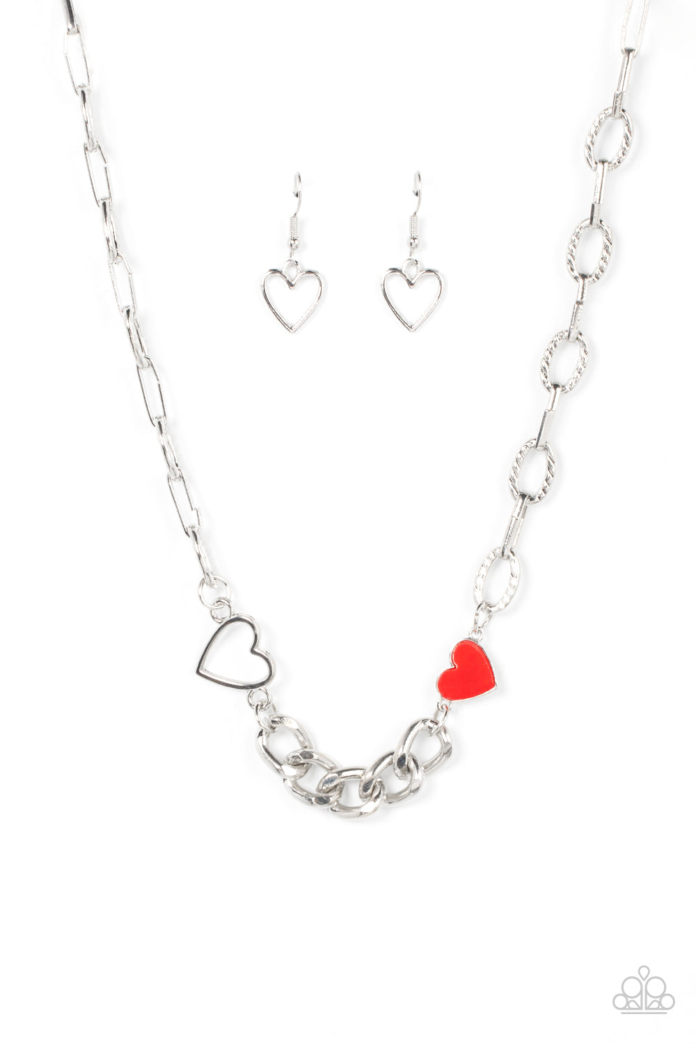 Little Charmer Necklace__Red