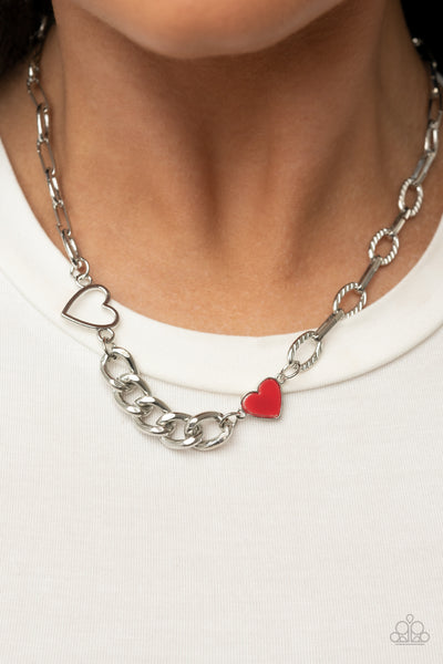 Little Charmer Necklace__Red