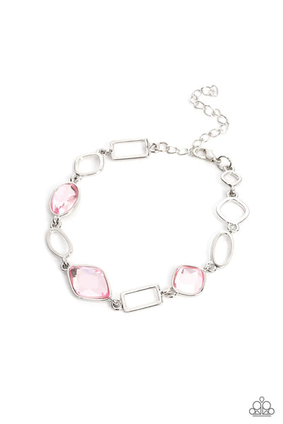 Dazzle for Days Bracelet__ Pink