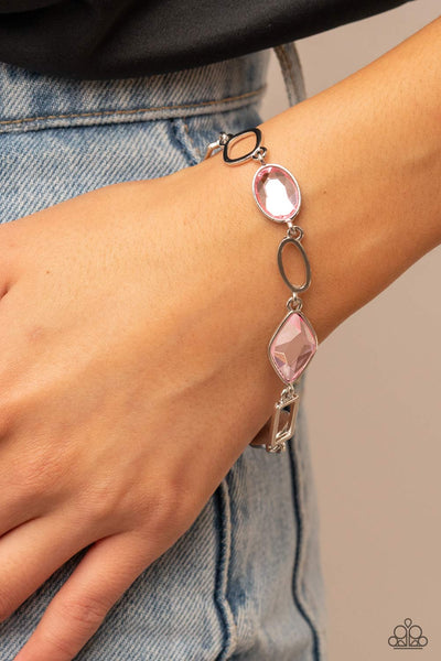 Dazzle for Days Bracelet__ Pink