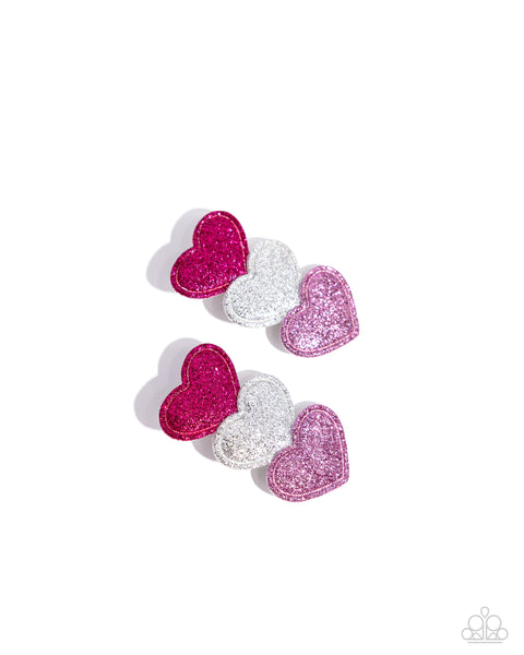 Love at First SPARKLE Hair Accessories__Multi_Red_Pink