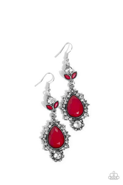 SELFIE-Esteem Earrings__Red