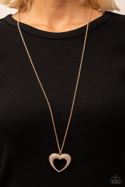 Cupid Charisma Necklace__Gold