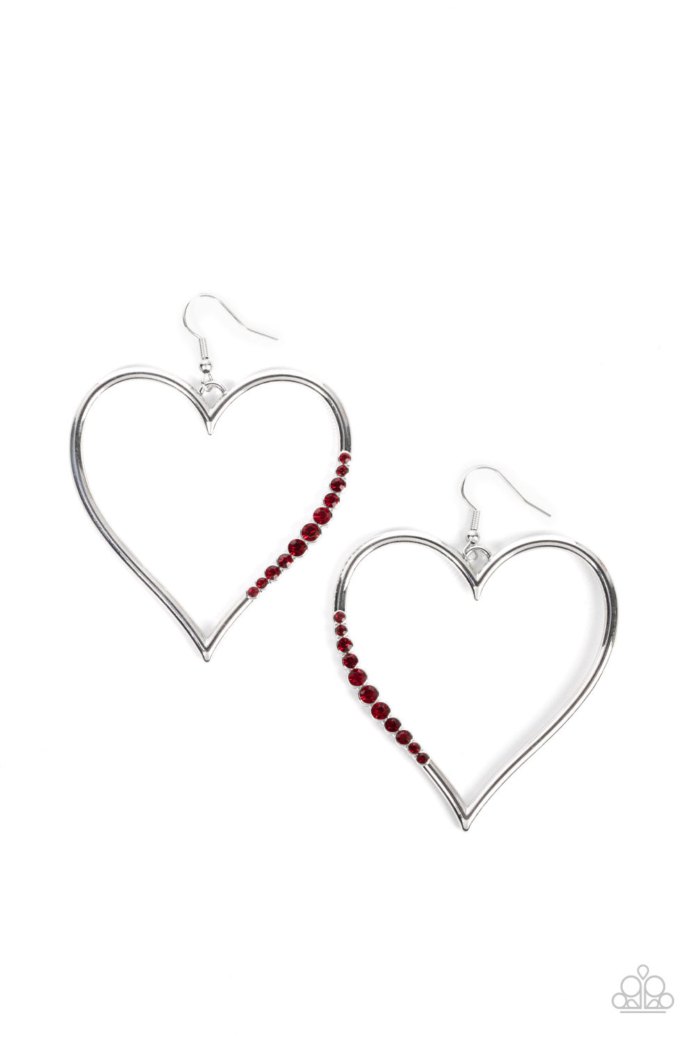 Bewitched Kiss Earrings__Red