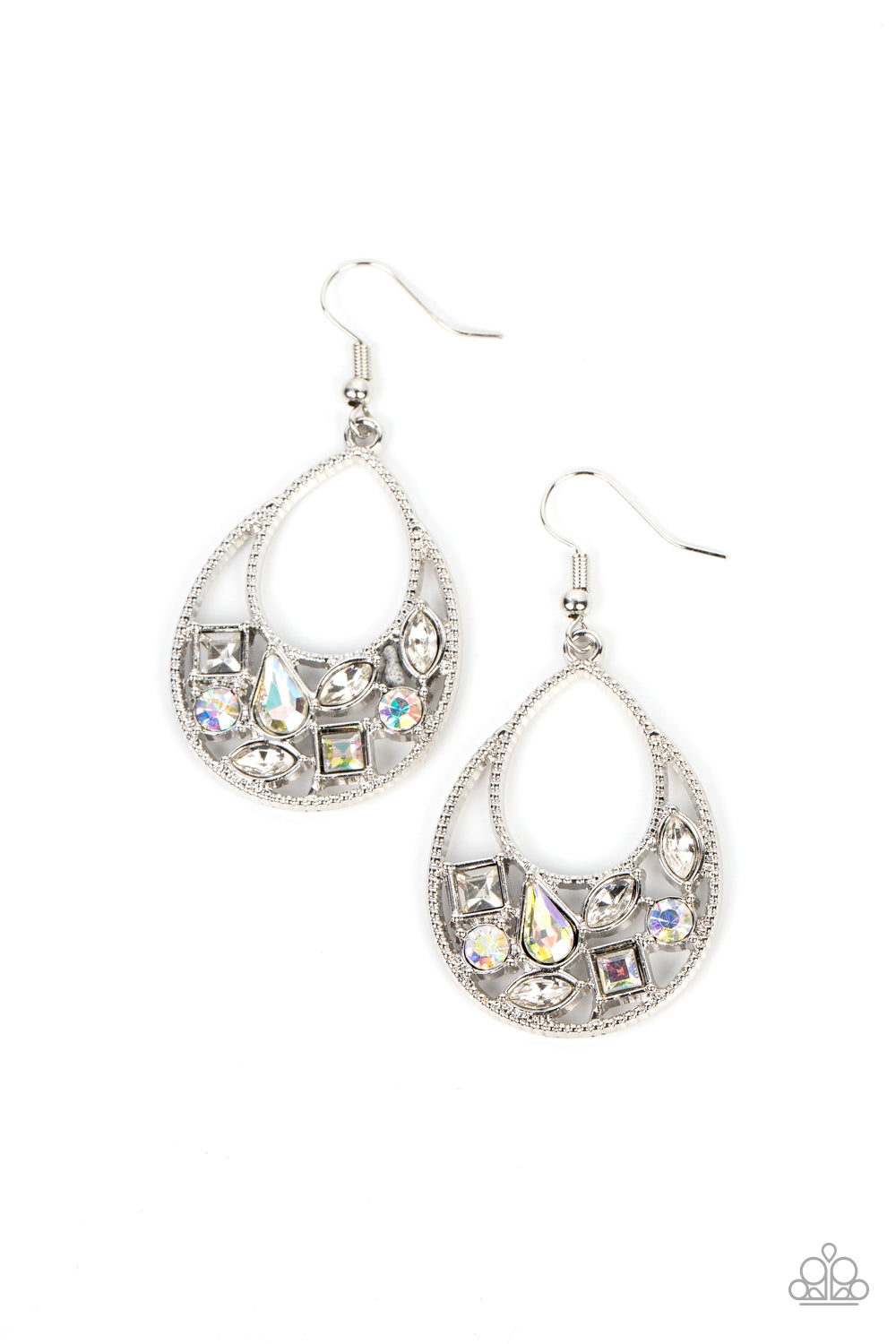 Regal Recreation Earrings__White