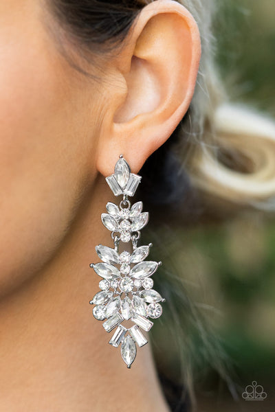 Frozen Fairytale Earrings__White