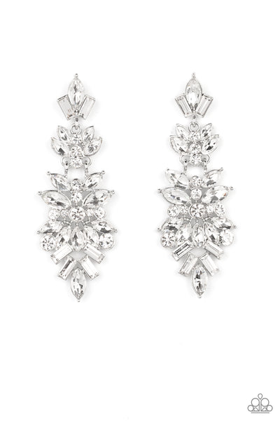 Frozen Fairytale Earrings__White