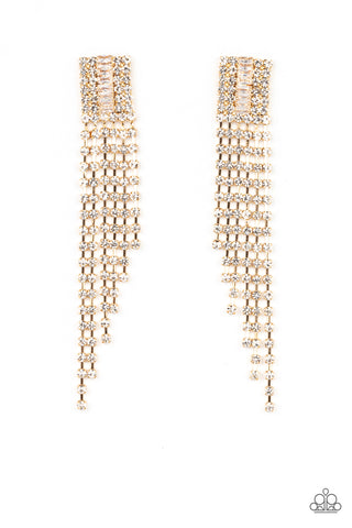 A-Lister Affirmations Earrings__ Gold