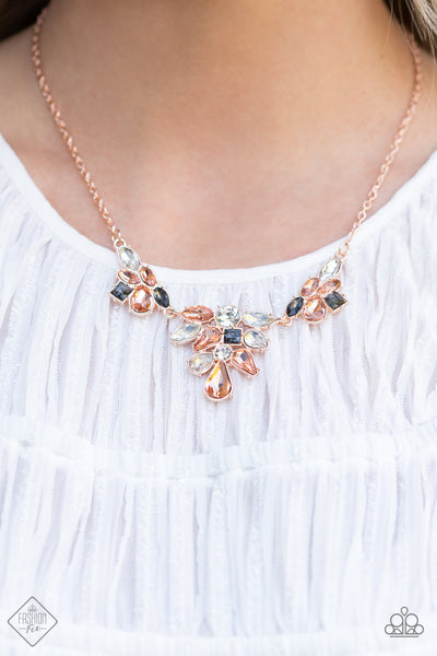 Completely Captivated Necklace__Rose Gold
