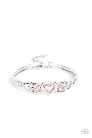 Seriously Smitten Bracelet__Pink