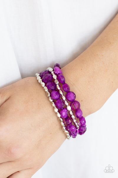 Seaside Siesta Bracelet__Purple