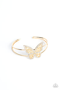 Butterfly Bella Bracelet__Gold