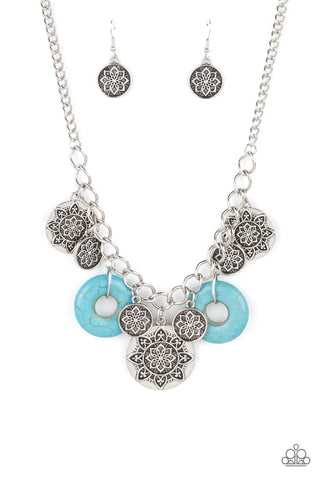 Western Zen Necklace__Blue