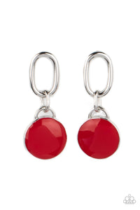 Drop a TINT Earrings__Red