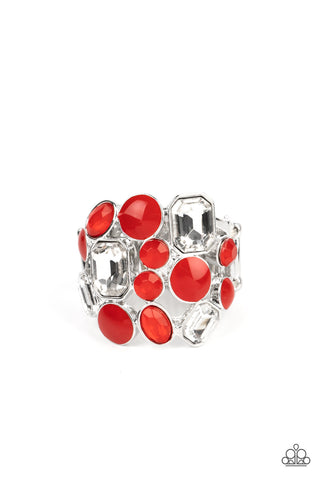 Multichromatic Meditation Ring__Red