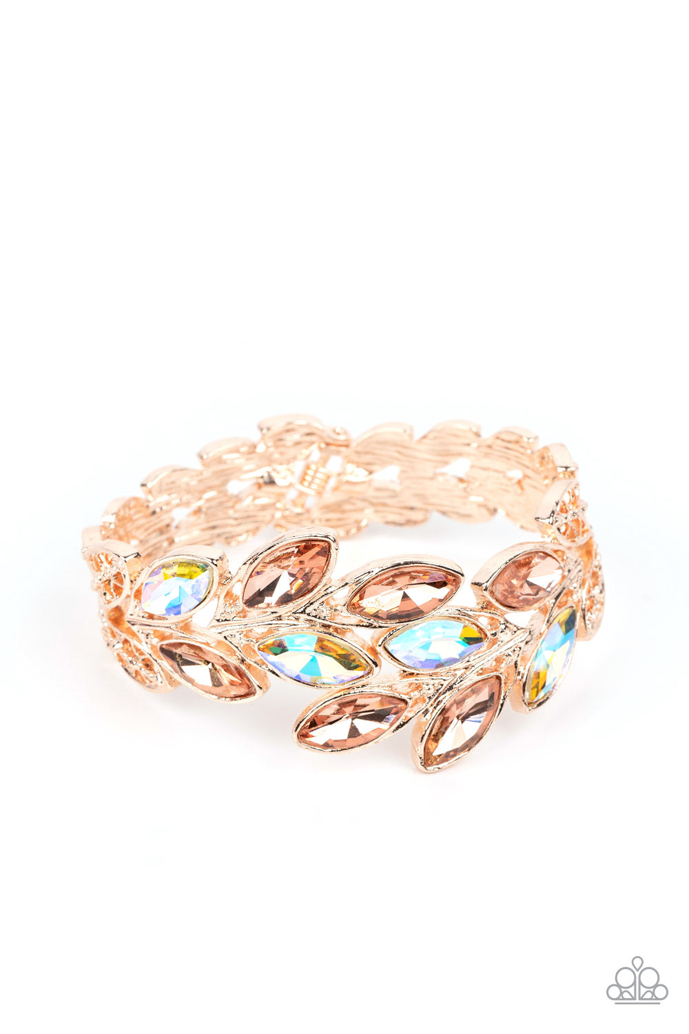 Luminous Laurels  Bracelet__Rose Gold