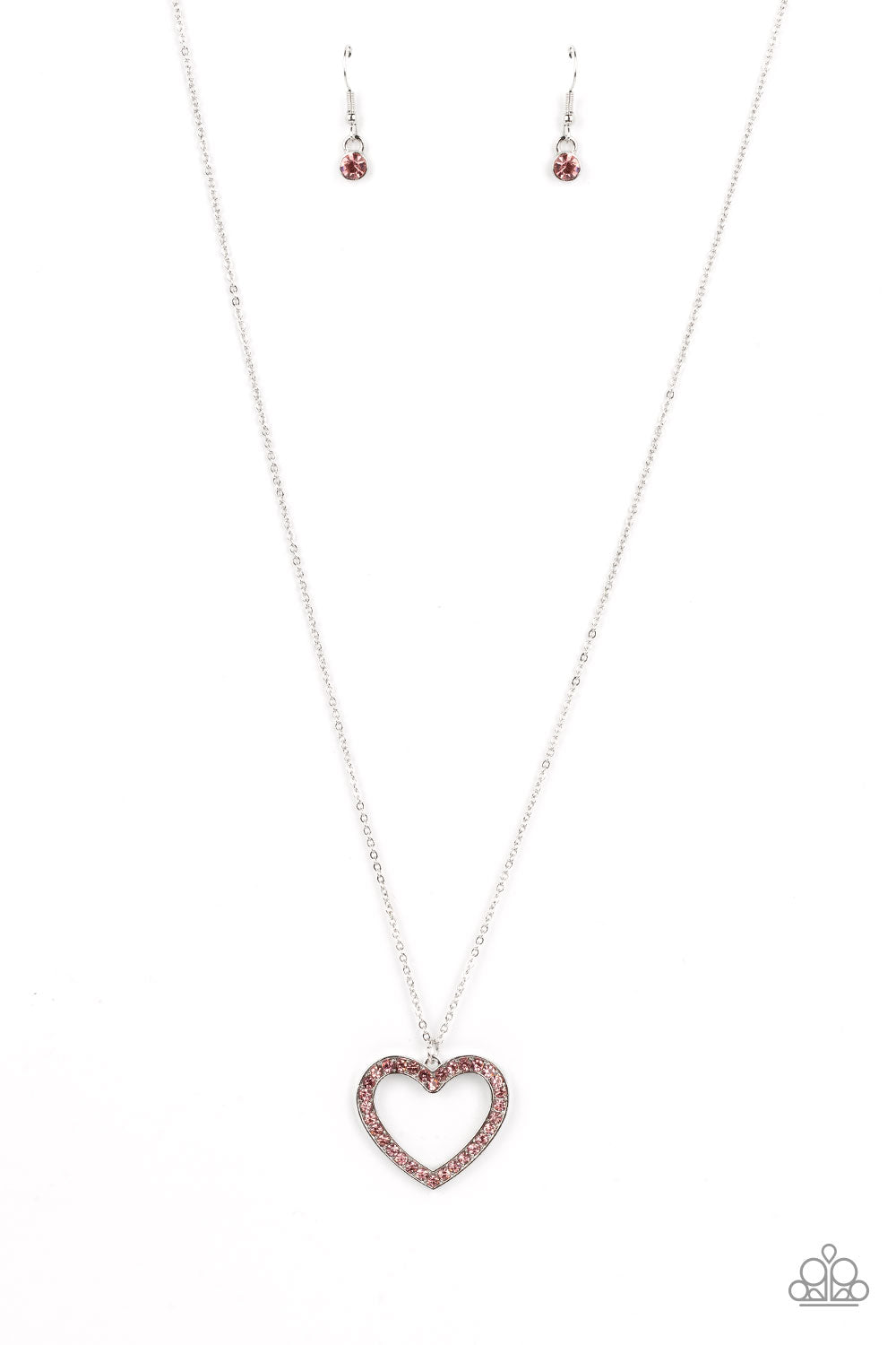 Dainty Darling Necklace__Pink