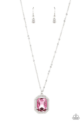 Galloping Gala Necklace__Pink