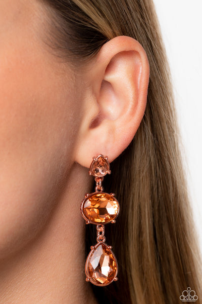 Royal Appeal Earrings__Copper