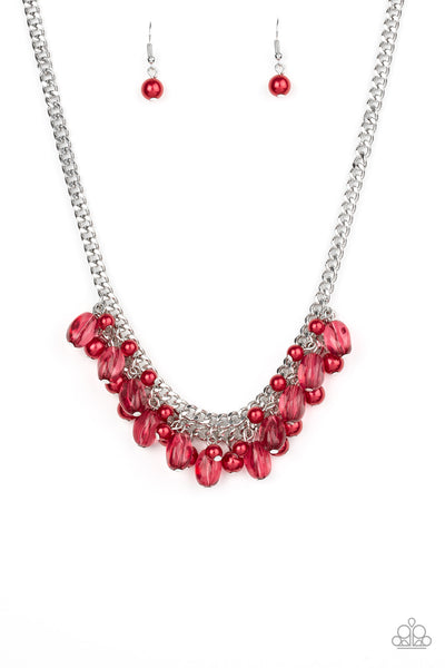5th Avenue Flirtation Necklace__Red