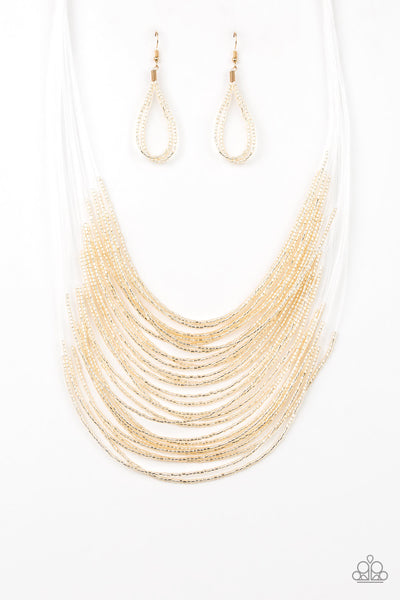 Catwalk Queen Necklace__Gold