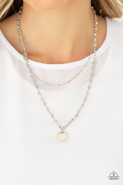Dainty Demure Necklace__Silver